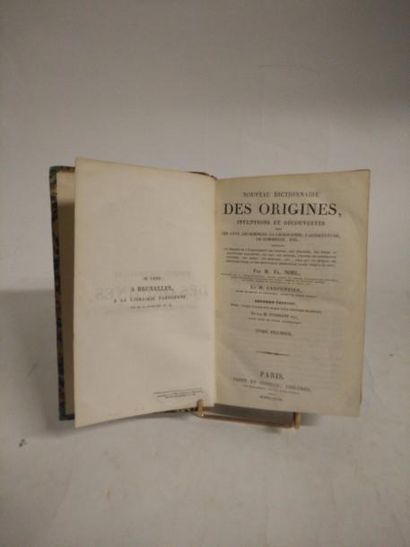 null NOËL François. Nouveau dictionnaire des origines, inventions et découvertes...
