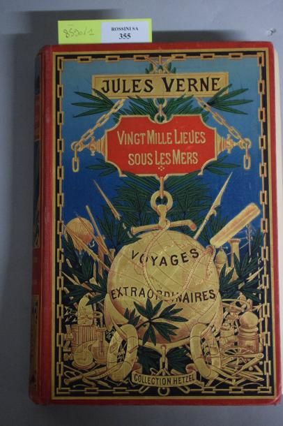 null VERNE Jules, Vingt Mille Lieues Sous les Mers, illustré de 111 dessins par De...
