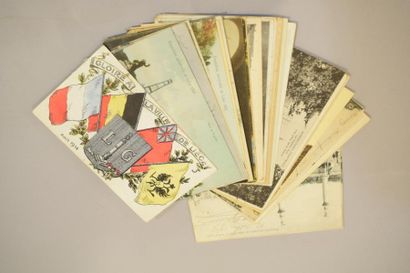 null [ Carte postale ] [ Belgique ] 

Ensemble de trente-neuf cartes postales dont...