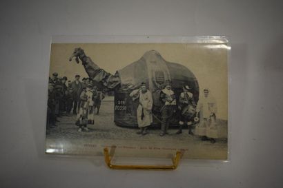 null [ Cartes postales ] [ Folklore ] [ Béziers ]

Promenade du chameau, jour de...