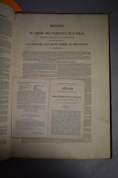 null A. LESAGE (Comte de Las Cases), Atlas historique, généalogique, chronologique...