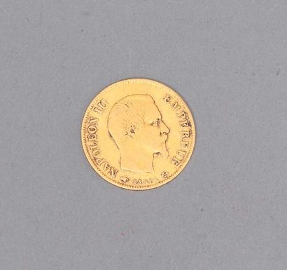 null FRANCE



1 pièces 10 frans or Napoléon III tête nue (1859 A) TB à TTB

