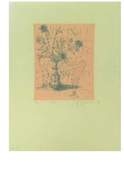 null CARZOU Jean (1907-2000)

Le vase, 1988

Lithographie, signée et datée en bas...