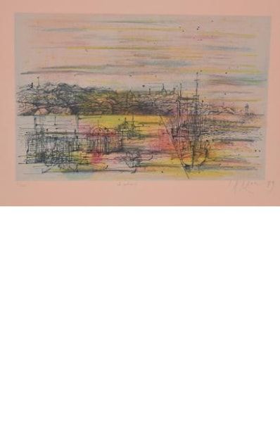 null CARZOU Jean (1907-2000)

Le phare II, 1989

Lithographie, signée et datée en...