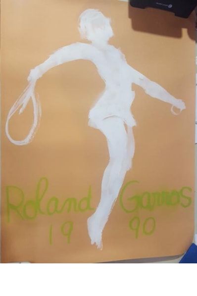 null GARRACHE Claude (1929) 

Roland Garros, 1990 

Affiche 

74.5 x 67 cm. 