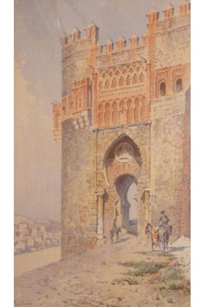null GIALLINA Angelos, 1857-1939

La Puerta del Sol à Tolède

aquarelle

signée en...