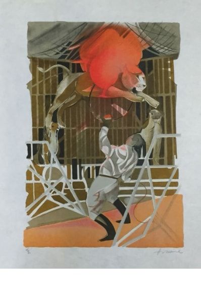 null HILAIRE Camille (1916-2004)

Cirque

Lithographie sur papier Japon, signée en...