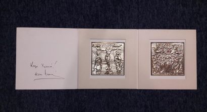 null LALAOUNIS Ilias (1920-2013)

Lot de 12 cartes de voeux contenant des médailles...