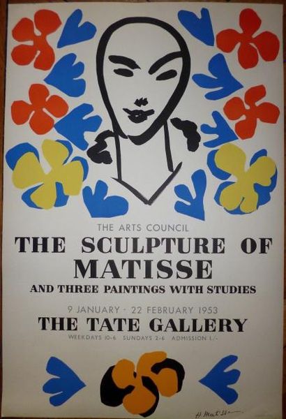 null MATISSE Henri (1869-1954)

Tate Gallery

Affiche originale lithographie signature...