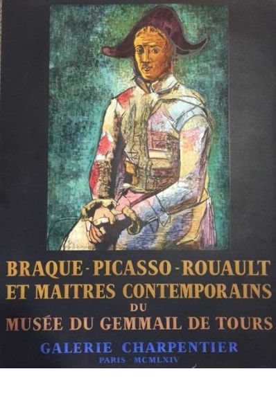 null PICASSO Pablo (d'après)

Affiche du Musée du Gemmail de Tours, 1964

Lithographie...