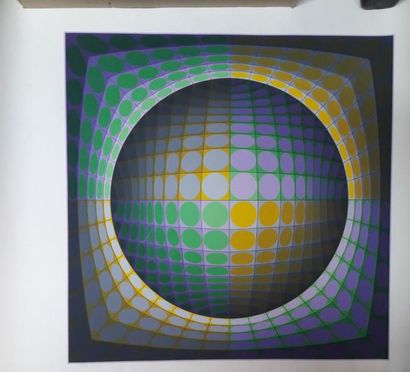 null VASARELY Victor (d'après)

Composition

Sérigraphie en couleurs, non signée...