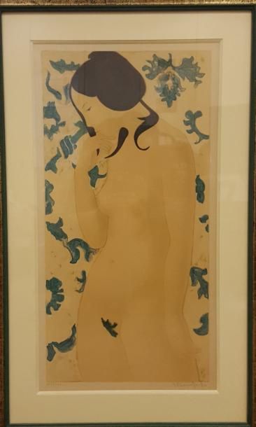 null BONNEFOIT Alain (1937)

Femme nue debout. Lithographie, signée en bas à droite,...