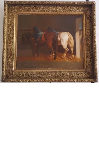 null FORT Théodore (1810 - 1896)

L'écurie

Huile sur toile signée en bas à gauche

Rentoilage,...
