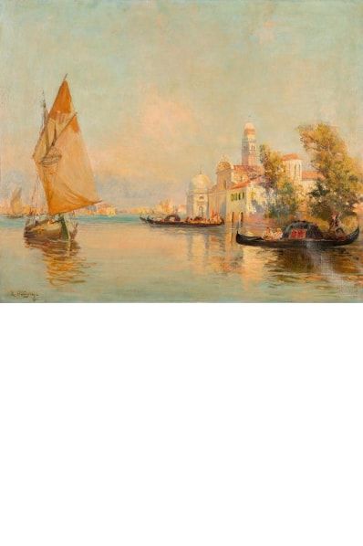 ALLÈGRE Raymond, 1857-1933

Venise

huile...