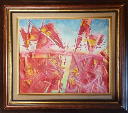 null L'HOSTIE Jean-Pierre (1946)

La ville rouge

Peinture sur toile signée ne bas...