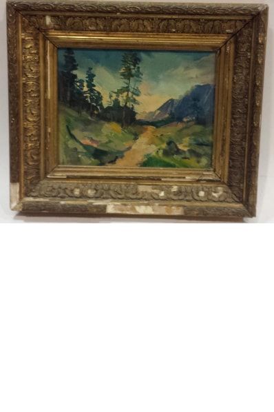 null MENGELATT F.
Paysage de montagne
huile sur carton toilé
19 x 25 cm