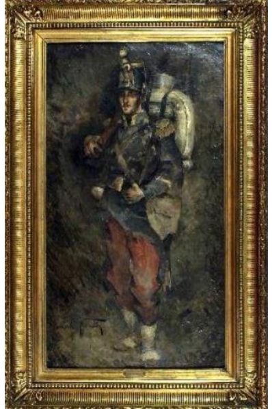 null NAUDIN Bernard (1876-1946)

Le soldat 

Huile sur toile signée, restaurations

81...