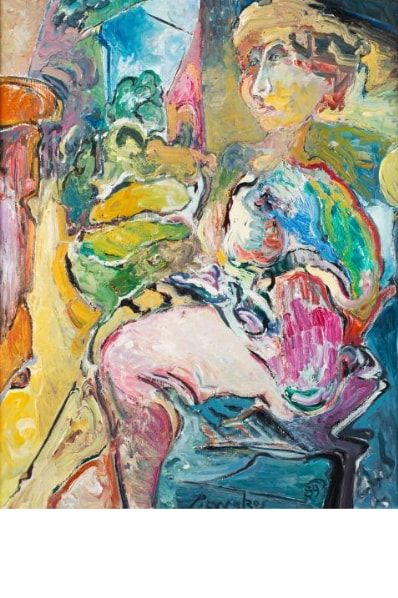 null PIERRAKOS Alkis, né en 1920

Femme au jardin, 1989

huile sur toile

signée...