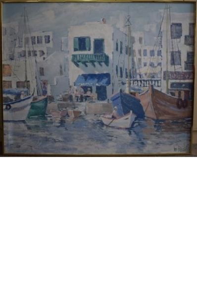 null REYNOLDS BURR Lee (né en 1936)

Le port

Huile sur toile signée en bas à droite

100...