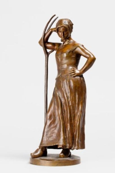 null BOUCHER Alfred, 1850-1934

La faneuse

bronze à patine médaille nuancée (petit...