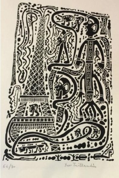 null TAILLANDIER Yvon (né en 1926)

Composition à la Tour Eiffel

Sérigraphie, signée...