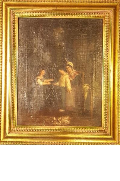 null VENOT D'AUTEROCHE Eugénie (XIX)

La poupée brisée

Huile sur toile signée en...