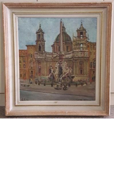 null MATHEY Paul, 1891-1972, 

Piazza Navona

Huile sur toile signée en bas à gauche...