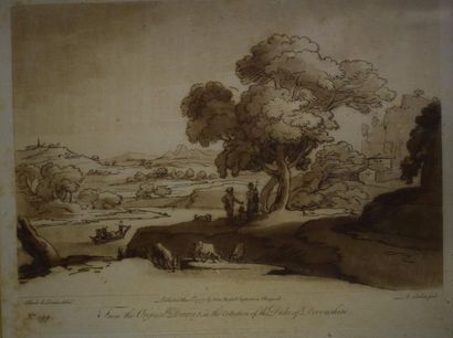 null Richard EARLOM (1743 - 1822)

Série de six paysages d'après les dessins de Claude...