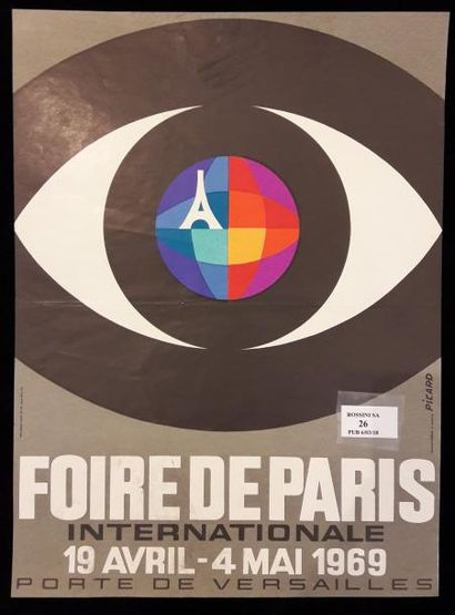 null Foire internationale de Paris 19 avril-4 mai 1969 d'après Picard. Imprimerie...
