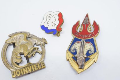 null [ Divers ]

Ensemble de trois insignes :

Bataillon de Joinville 

Drago Paris,...