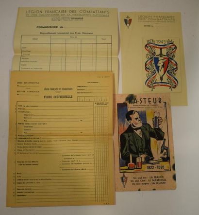 null [ WW2 ] [ LVF ] [ Légion Française des Combattants ]

Ensemble de documents...