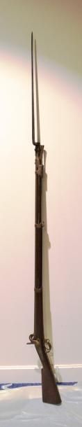 null [ Arme à feu ]
Fusil militaire d'infanterie. Modèle 1842.
Platine marquée Manufacture...