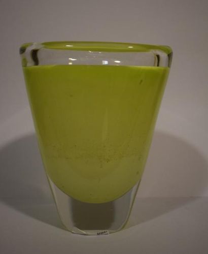 null LINDSTRAND Vicke (1904-1983)

Vase cornet en verre, à col aplati. Marque à la...
