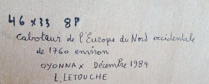 null LETOUCHE Louis (1924-2015)

"Caboteur de l'Europe du Nord occidentale"

Huile...