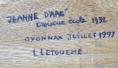 null LETOUCHE Louis (1924-2015)

"Jeanne d'Arc, croiseur école"

Huile sur toile...
