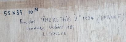 null LETOUCHE Louis (1924-2015)

"Imerethie II, paquebot"

Huile sur toile marouflée...