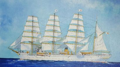 null LETOUCHE Louis (1924-2015)

"Nippon Maru"

Huile sur toile marouflée sur panneau,...