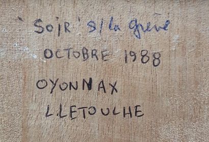null LETOUCHE Louis (1924-2015)

"Soir sur la grève"

Huile sur toile marouflée sur...