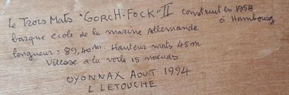 null LETOUCHE Louis (1924-2015)

"Gorch-Fock, trois mats"

Huile sur toile marouflée...