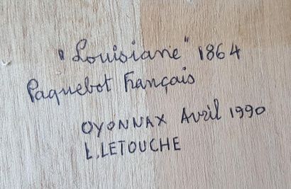 null LETOUCHE Louis (1924-2015)

"Le Louisiane, paquebot francais"

Huile sur toile...