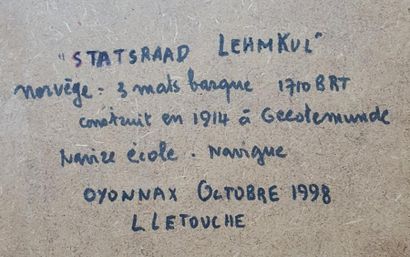 null LETOUCHE Louis (1924-2015)

"Statsraad Lehmkul, Norvège"

Huile sur toile marouflée...