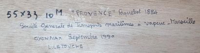 null LETOUCHE Louis (1924-2015)

"Provence, paquebot"

Huile sur toile marouflée...
