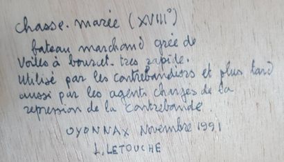null LETOUCHE Louis (1924-2015)

"chasse marée, XVIIIème siècle"

Huile sur toile...
