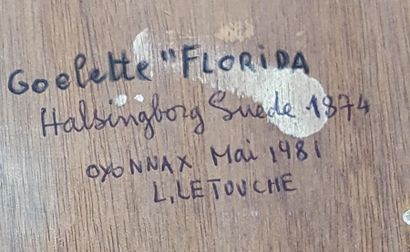 null LETOUCHE Louis (1924-2015)

"FLORIDA", goelette

Huile sur toile marouflée sur...