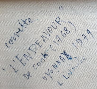 null LETOUCHE Louis (1924-2015)

"L'Endeavour, corvette de Cook"

Huile sur toile...