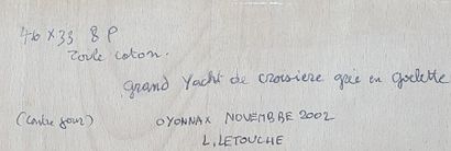 null LETOUCHE Louis (1924-2015)

Grand Yacht de croisière

Huile sur toile marouflée...