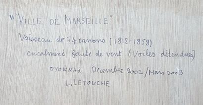 null LETOUCHE Louis (1924-2015)

"Ville de Marseille", vaisseau de 74 canons

Huile...
