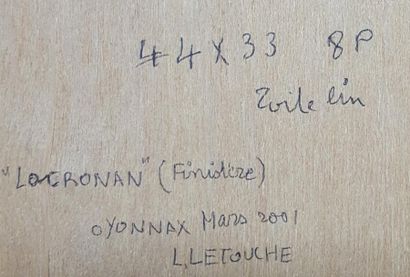 null LETOUCHE Louis (1924-2015)

"Lacronan, Finistère"

Huile sur toile marouflée...