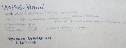 null LETOUCHE Louis (1924-2015)

"Amerigo Vespucci, voilier école italien"

Huile...