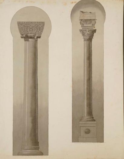 null RAYMOND Alexandre, 1872-1941, 

Types de colonnes et chapiteaux (Feuillets 73...